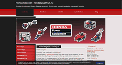 Desktop Screenshot of hondaszivattyuk.hu